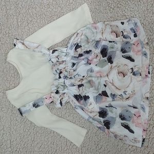 Little Girl's Top with Skirt